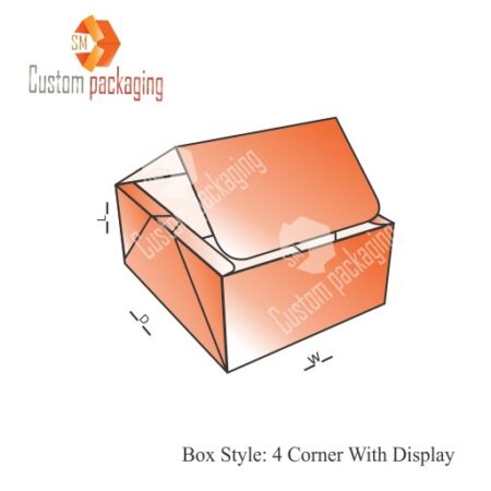 Four Corner with Display Lid Boxes