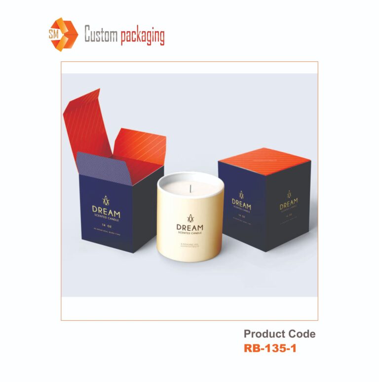 Custom candle boxes wholesale